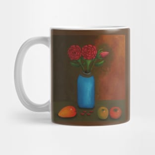 Roses and Fruits Mug